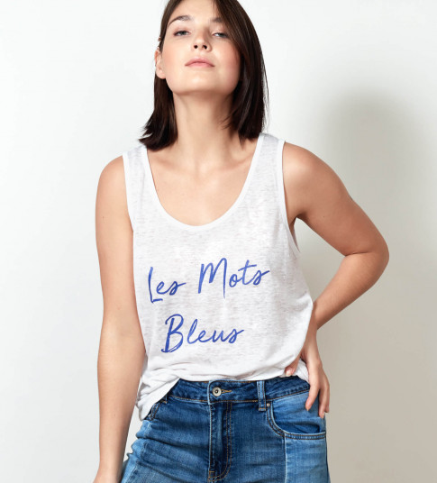 Débardeur LES MOTS BLEUS