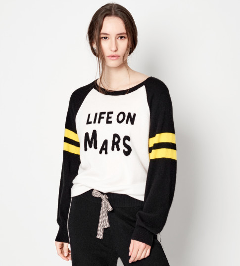 Pull LIFE ON MARS Cachemire Femme