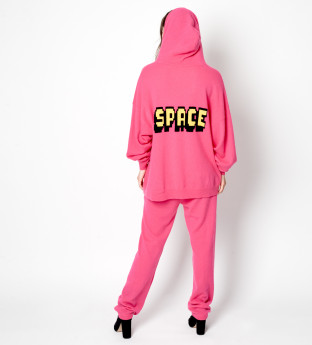 Pull Hoody SPACE 1 Cachemire Femme