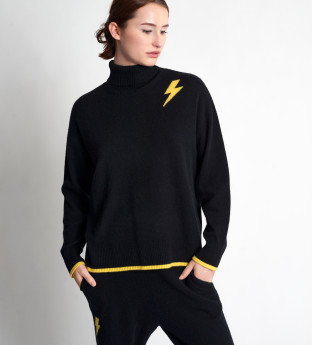 TURTLE ZIGGY - Pull Cachemire Femme