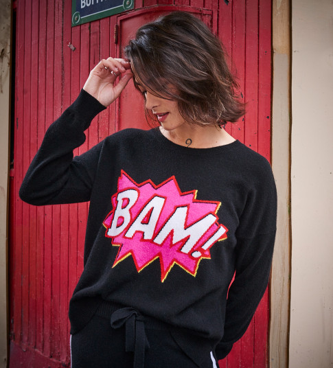 BAM - Pull Cachemire Femme