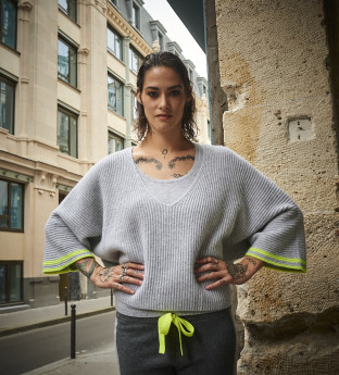 PAULA - Poncho Cachemire Femme