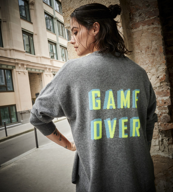 GAME OVER - Chemise Cachemire Femme