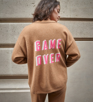 GAME OVER - Chemise Cachemire Femme