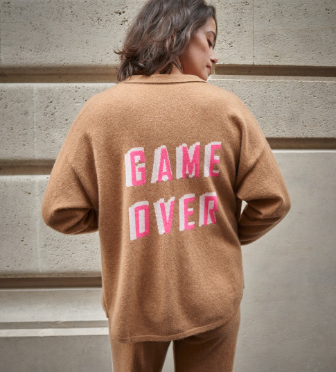 GAME OVER - Chemise Cachemire Femme