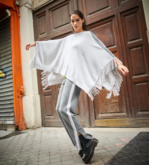 PAM - Poncho Cachemire Femme