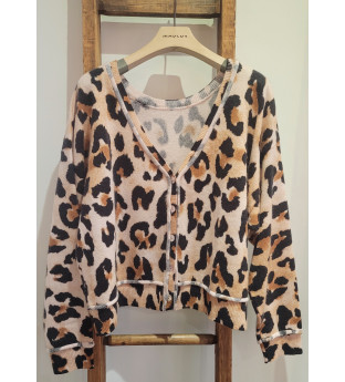 CLARA - Gilet Cachemire Femme