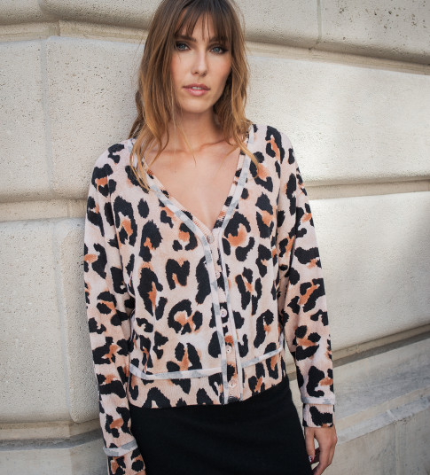 CLARA - Gilet Cachemire Femme