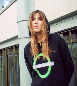 SUBWAY - Hoodie Cachemire Femme ou Homme