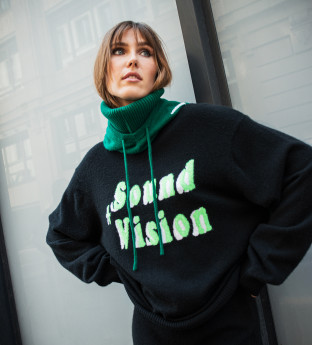 SOUND + VISION - Pull Cachemire Femme ou Homme
