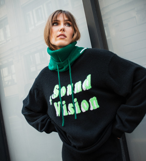 SOUND + VISION - Pull Cachemire Femme ou Homme