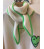 Foulard DYLAN - Blanc / Vert